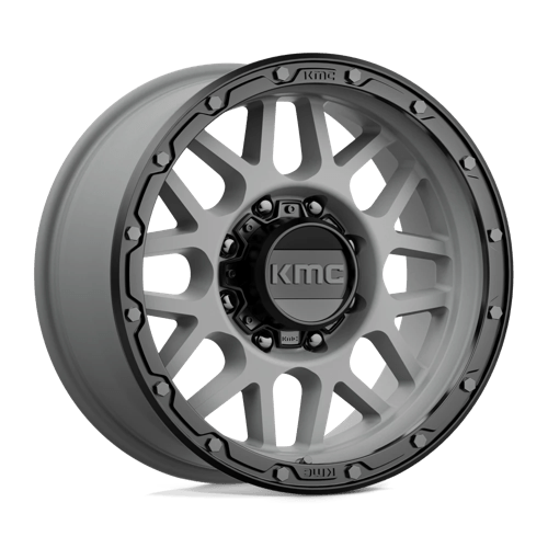 KMC KM535 GRENADE OFF-ROAD MATTE GRAY MATTE BLACK LIP