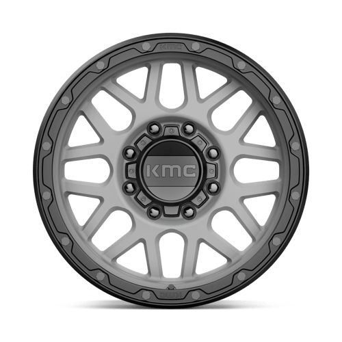 KMC KM535 GRENADE OFF-ROAD MATTE GRAY MATTE BLACK LIP