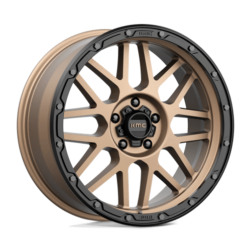 KMC KM535 GRENADE OFF-ROAD MATTE BRONZE MATTE BLACK LIP