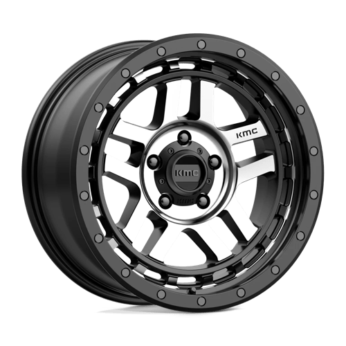 KMC KM540 RECON SATIN BLACK MACHINED