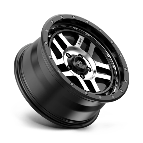 KMC KM540 RECON SATIN BLACK MACHINED