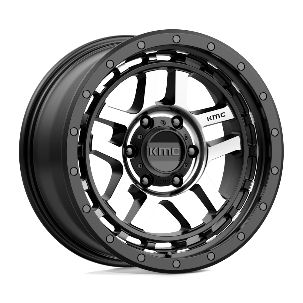 KMC KM540 RECON SATIN BLACK MACHINED