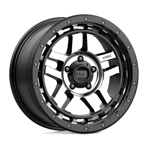 KMC KM540 RECON SATIN BLACK MACHINED