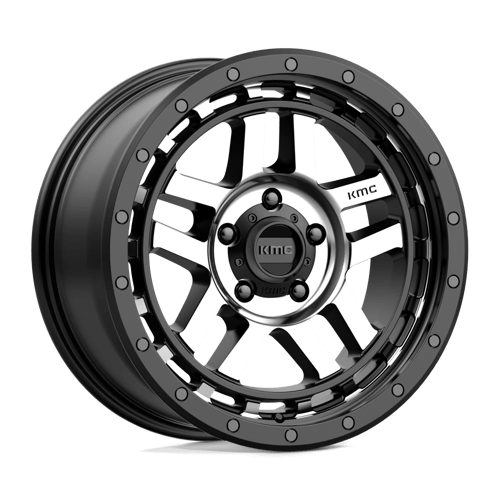 KMC KM540 RECON SATIN BLACK MACHINED