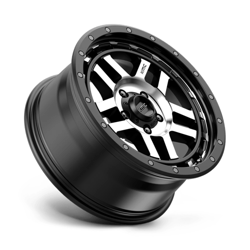 KMC KM540 RECON SATIN BLACK MACHINED