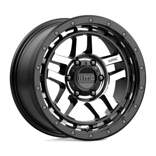 KMC KM540 RECON SATIN BLACK MACHINED