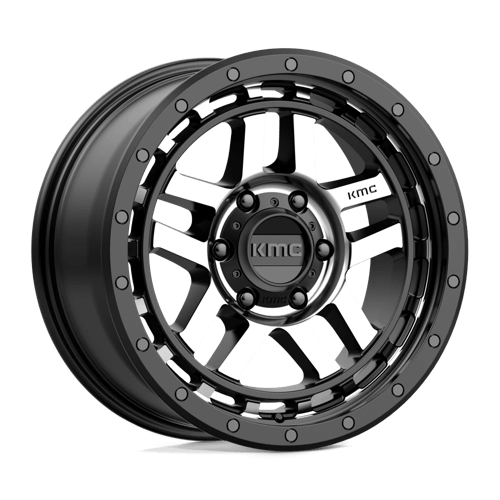 KMC KM540 RECON SATIN BLACK MACHINED