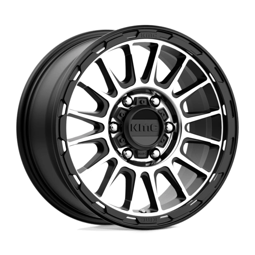 KMC KM542 IMPACT SATIN BLACK MACHINED
