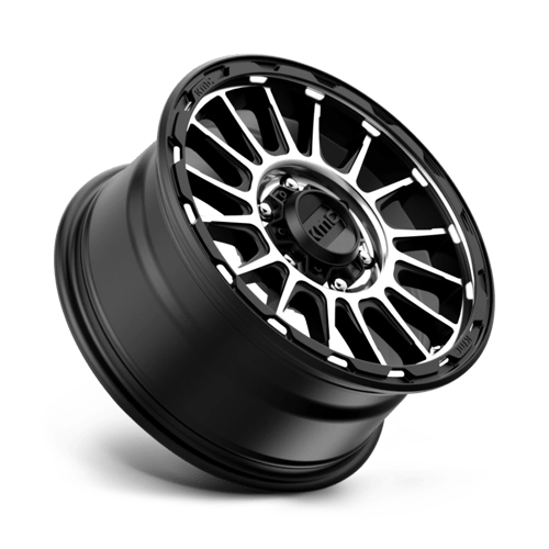 KMC KM542 IMPACT SATIN BLACK MACHINED