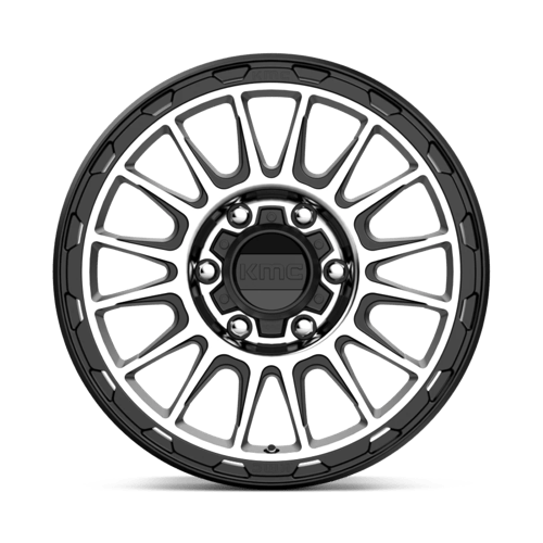 KMC KM542 IMPACT SATIN BLACK MACHINED