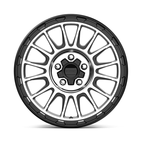 KMC KM542 IMPACT SATIN BLACK MACHINED