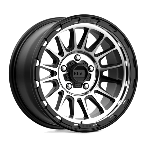 KMC KM542 IMPACT SATIN BLACK MACHINED