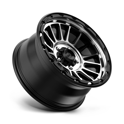 KMC KM542 IMPACT SATIN BLACK MACHINED