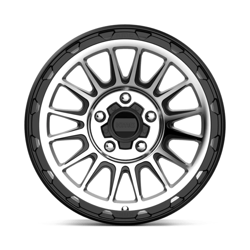 KMC KM542 IMPACT SATIN BLACK MACHINED