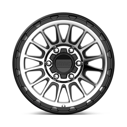 KMC KM542 IMPACT SATIN BLACK MACHINED