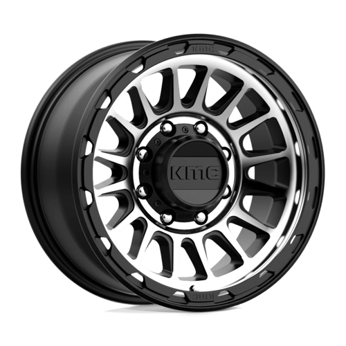 KMC KM542 IMPACT SATIN BLACK MACHINED