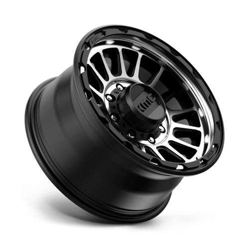 KMC KM542 IMPACT SATIN BLACK MACHINED