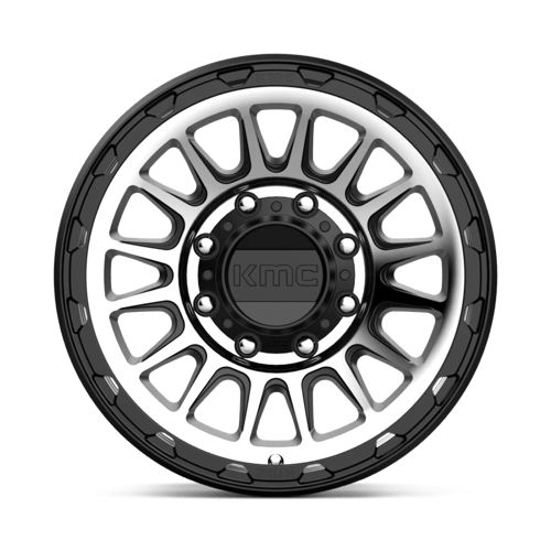 KMC KM542 IMPACT SATIN BLACK MACHINED