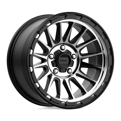 KMC KM542 IMPACT SATIN BLACK MACHINED