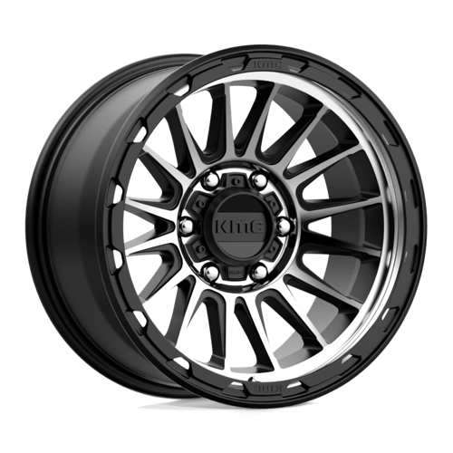 KMC KM542 IMPACT SATIN BLACK MACHINED