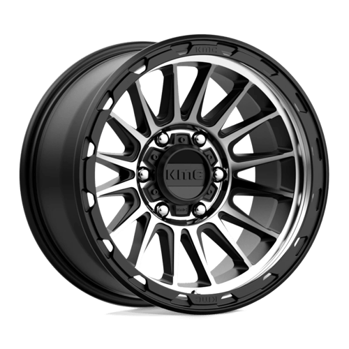 KMC KM542 IMPACT SATIN BLACK MACHINED
