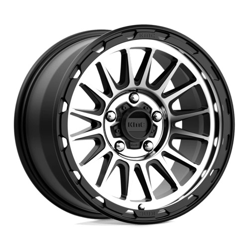 KMC KM542 IMPACT SATIN BLACK MACHINED