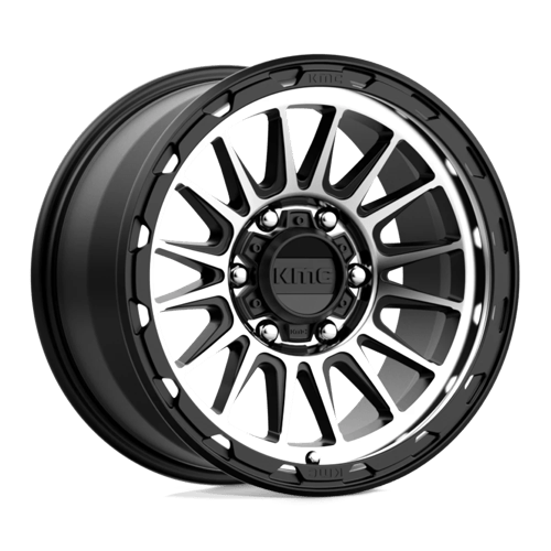 KMC KM542 IMPACT SATIN BLACK MACHINED