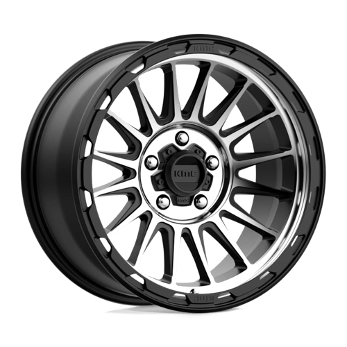 KMC KM542 IMPACT SATIN BLACK MACHINED