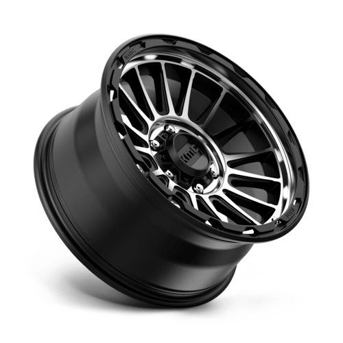 KMC KM542 IMPACT SATIN BLACK MACHINED