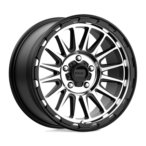 KMC KM542 IMPACT SATIN BLACK MACHINED
