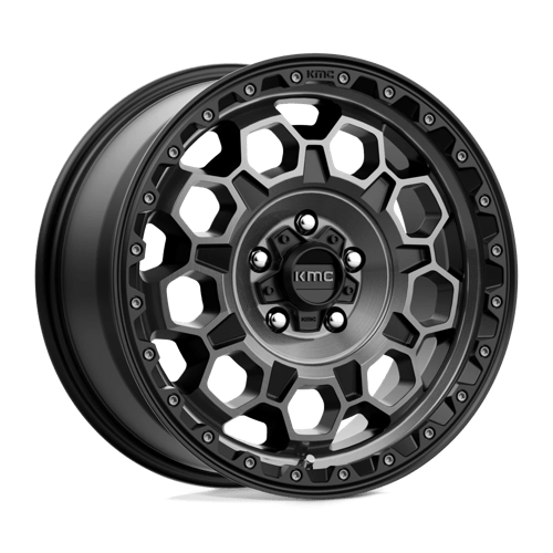 KMC KM545 TREK SATIN BLACK WITH GRAY TINT