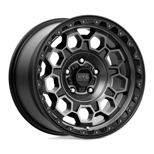 KMC KM545 TREK SATIN BLACK WITH GRAY TINT