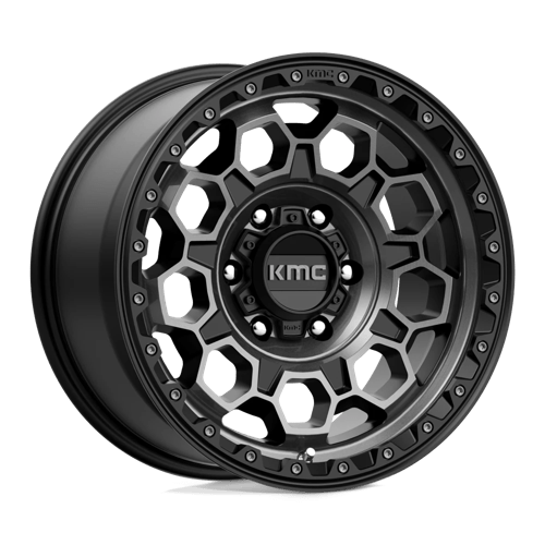 KMC KM545 TREK SATIN BLACK WITH GRAY TINT