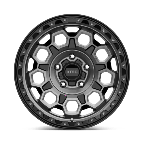 KMC KM545 TREK SATIN BLACK WITH GRAY TINT