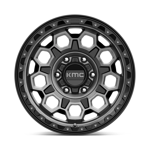 KMC KM545 TREK SATIN BLACK WITH GRAY TINT