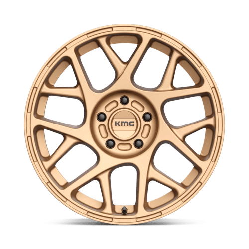 KMC KM708 BULLY Matte Bronze wheel showcasing bold design and rugged capability.
