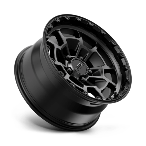 KMC KM718 SUMMIT SATIN BLACK WITH GRAY TINT