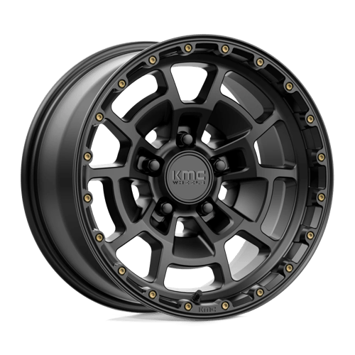KMC KM718 SUMMIT SATIN BLACK