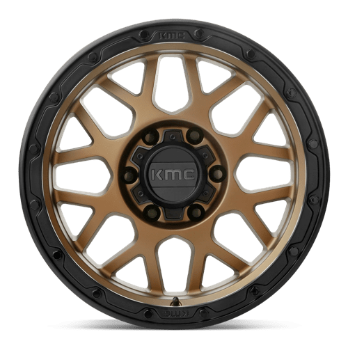 KMC KM535 GRENADE OFF-ROAD MATTE BRONZE MATTE BLACK LIP