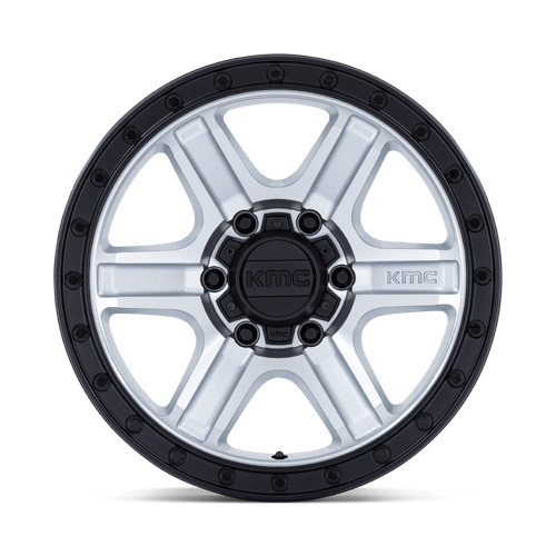 KMC KM551 OUTRUN MACHINED WITH GLOSS BLACK LIP