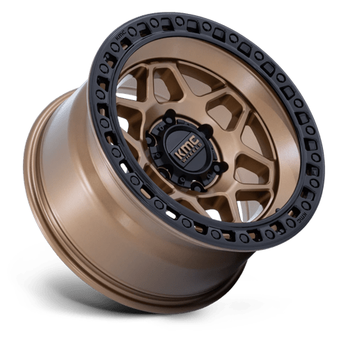 KMC KM553 TORX MATTE BRONZE WITH GLOSS BLACK LIP
