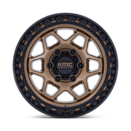 KMC KM553 TORX MATTE BRONZE WITH GLOSS BLACK LIP