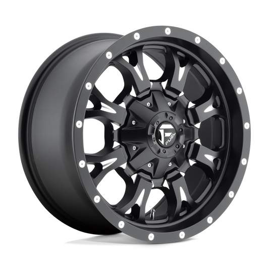 Fuel 1PC D517 KRANK MATTE BLACK MILLED