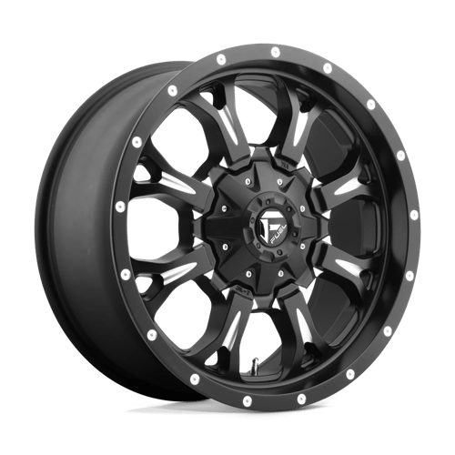 Fuel 1PC D517 KRANK MATTE BLACK MILLED