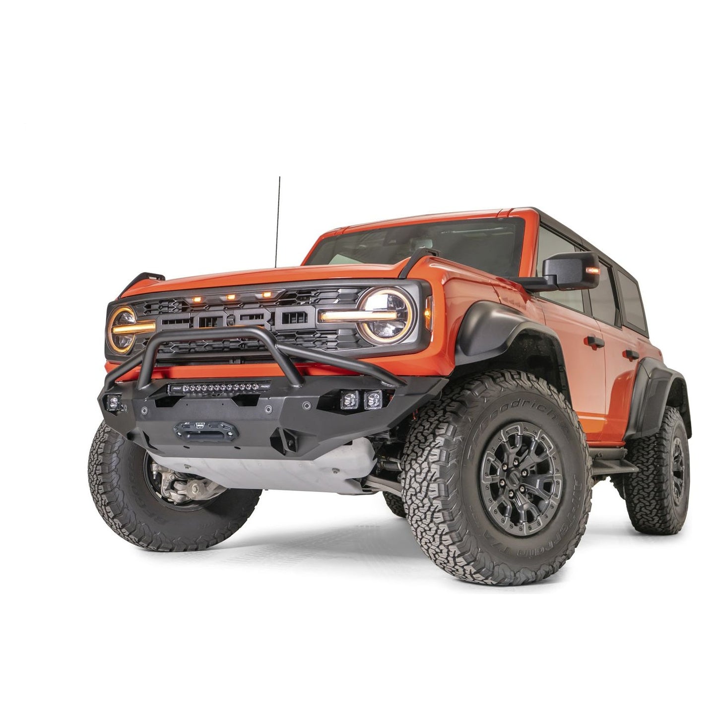 Fab Fours Matrix Front Bumper w/Pre-Runner Guard l BR22-X5752-1