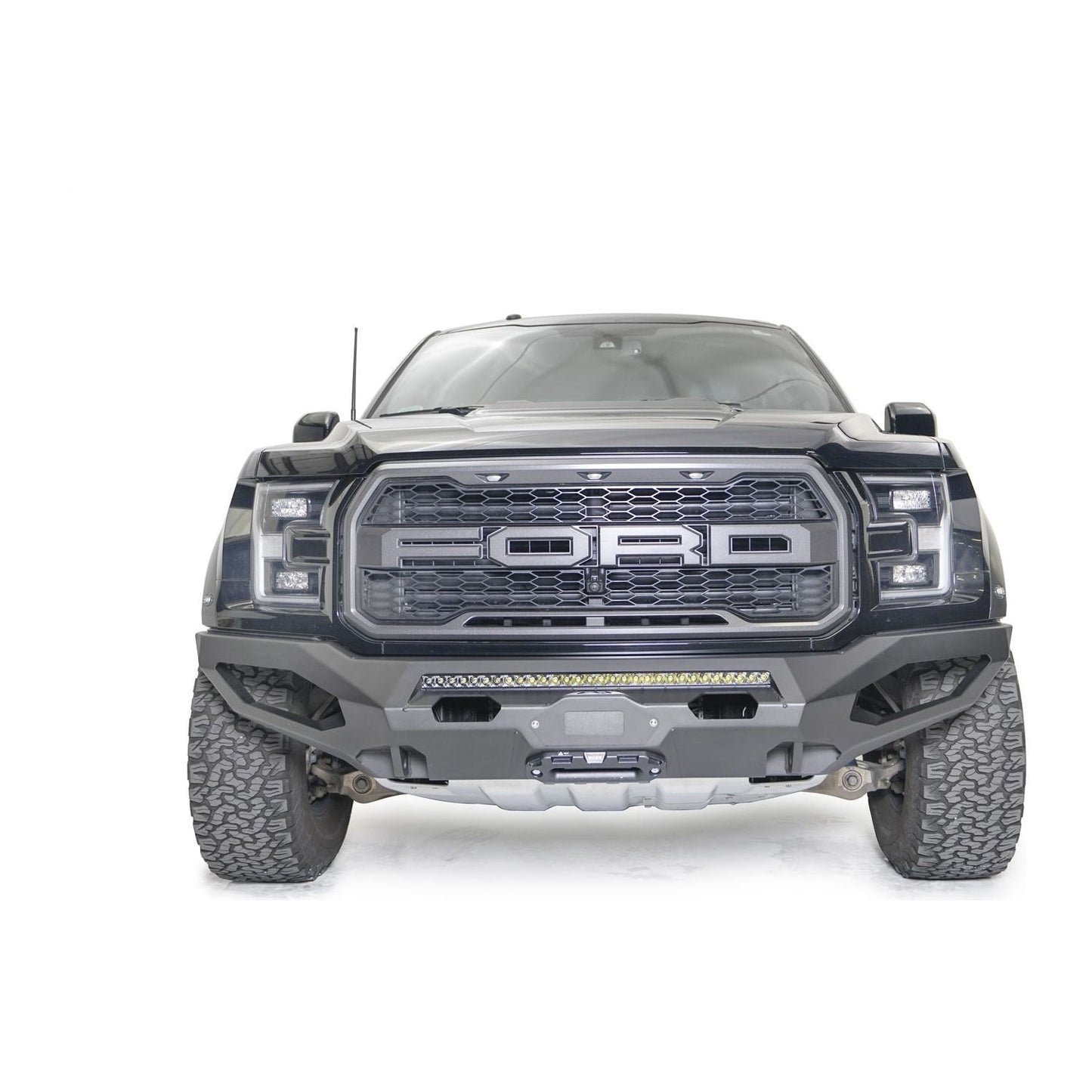 Fab Fours Matrix Front Bumper w/No Guard l FF17-X4351-1