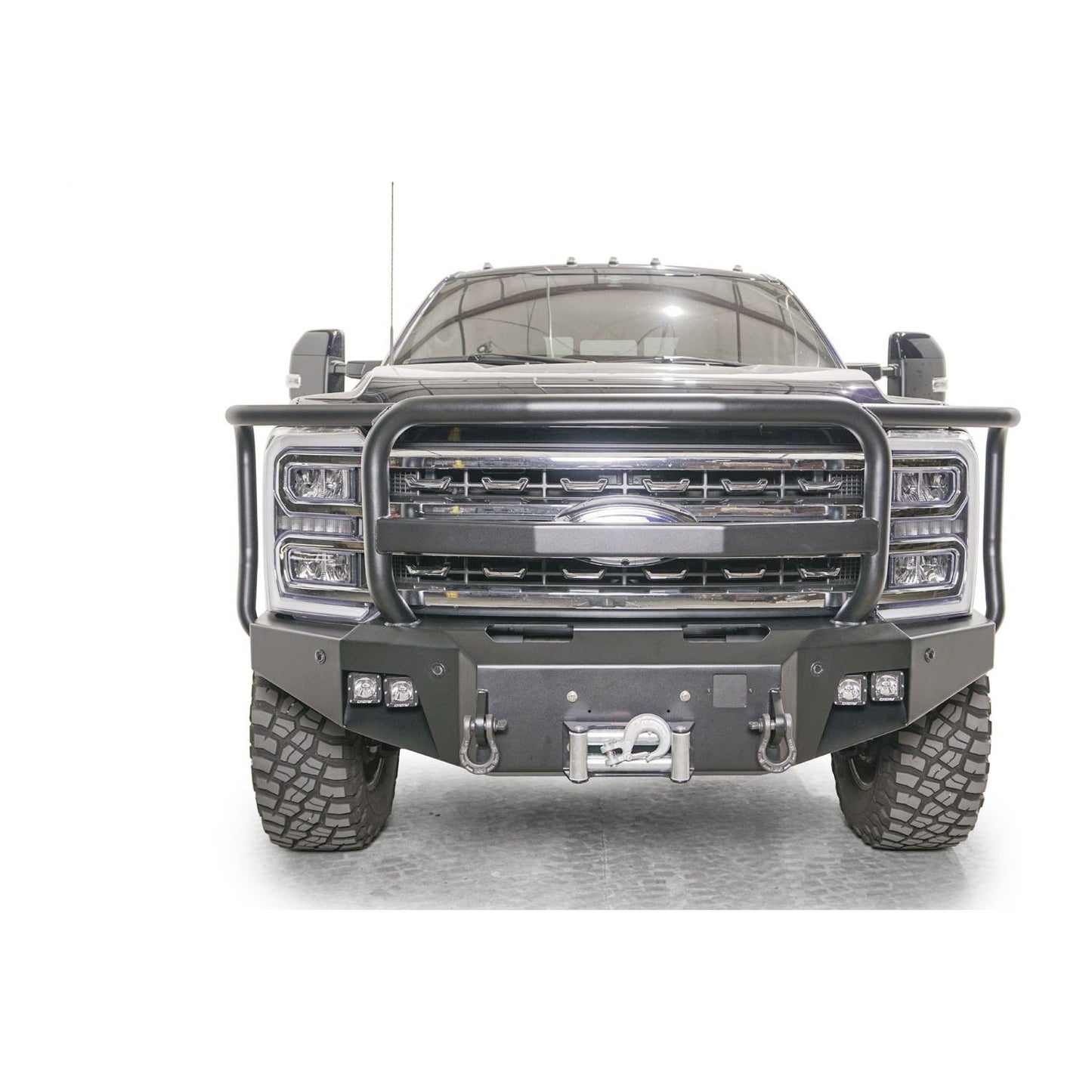 Fab Fours Premium Winch Front Bumper w/Full Grill Guard l FS23-A5950-1