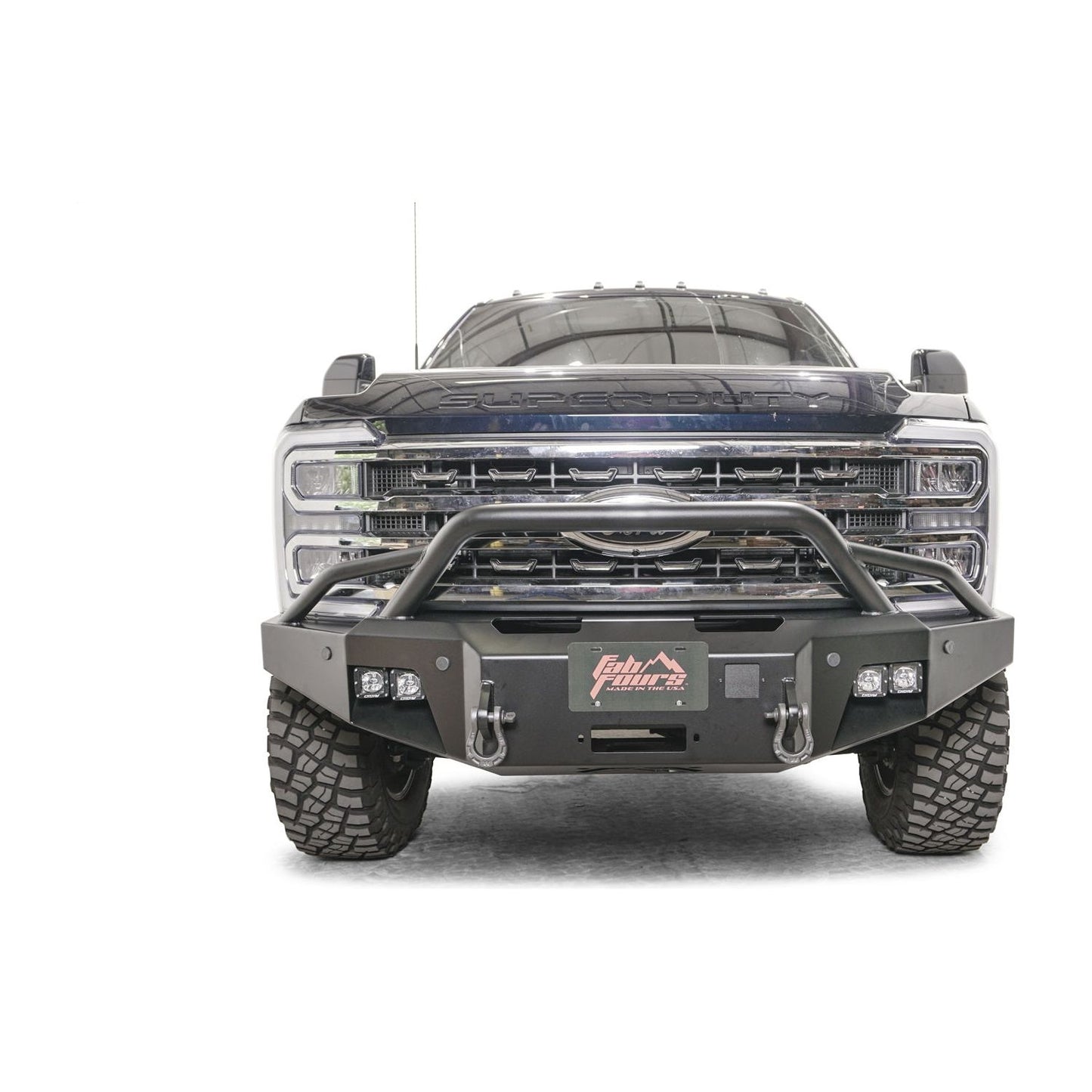 Fab Fours Premium Winch Front Bumper w/Pre-Runner Guard l FS23-A5952-1