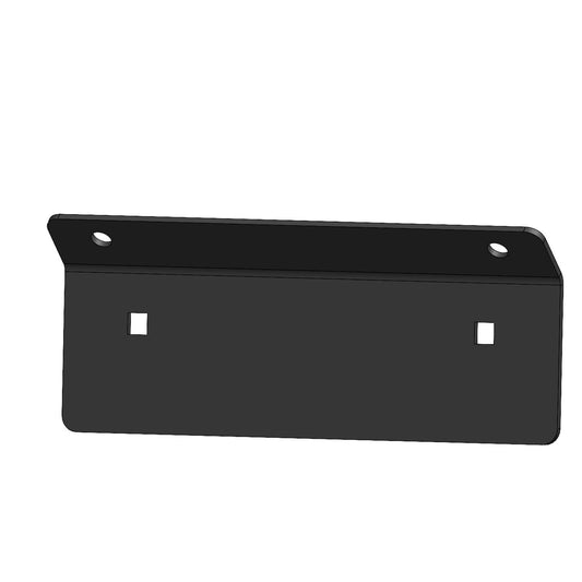 Fab Fours Vengeance Front License Plate Bracket 2 Stage Black Powder Coated l M2351-1