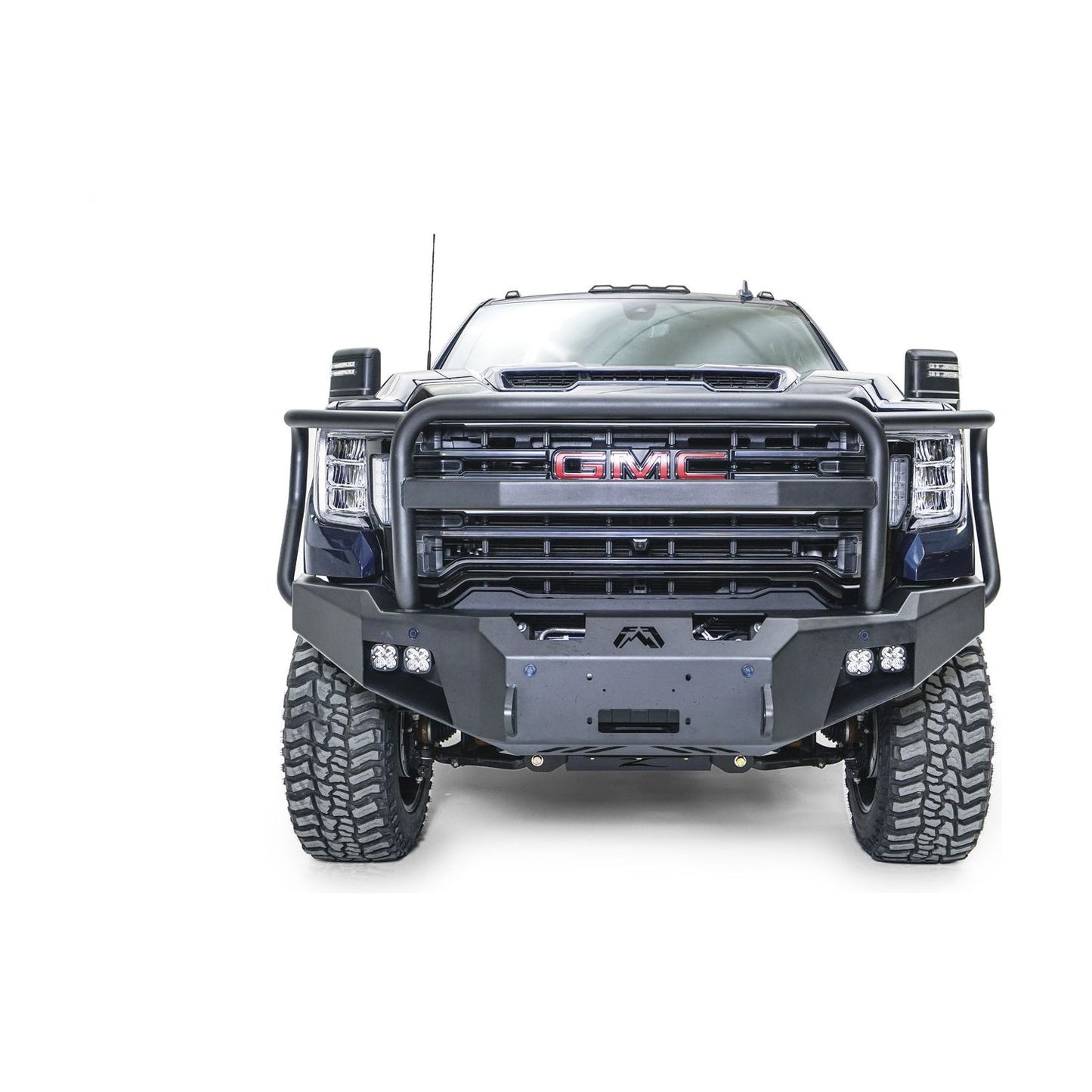 Fab Fours Premium Winch Front Bumper w/Full Grill Guard l GM20-A5050-1